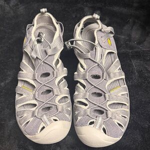 KEEN Women's Grey Hiking Water Sandals Size 10 style 1010965